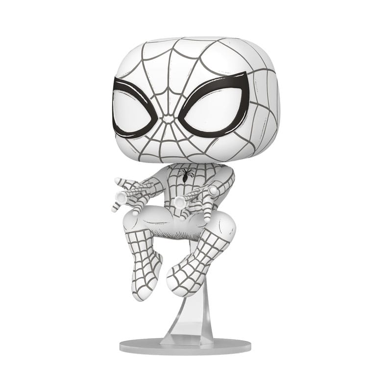 Funko POP! Marvel - Sketched Spider-Man (#1574) figure