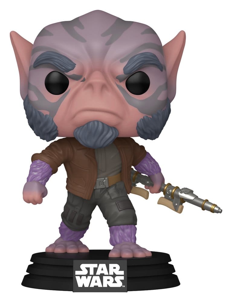 Funko POP! Star Wars: The Mandalorian and Grogu - Zeb Orrelios (#822) figure