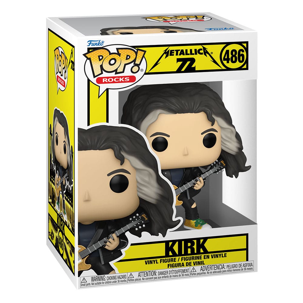 Funko POP! Metallica – Kirk (#486) figure