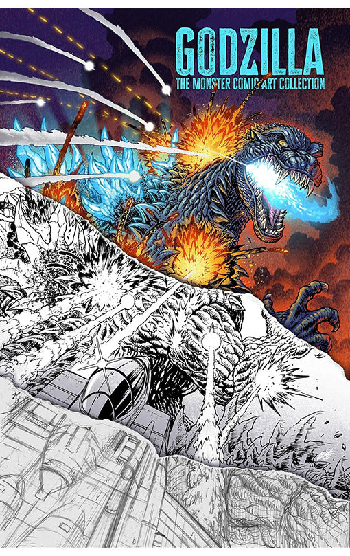 Godzilla The Monster Comic Art Collection hardcover