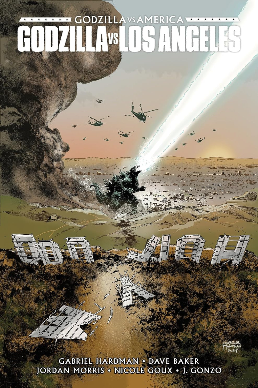 Godzilla Vs. America: Los Angeles hardcover