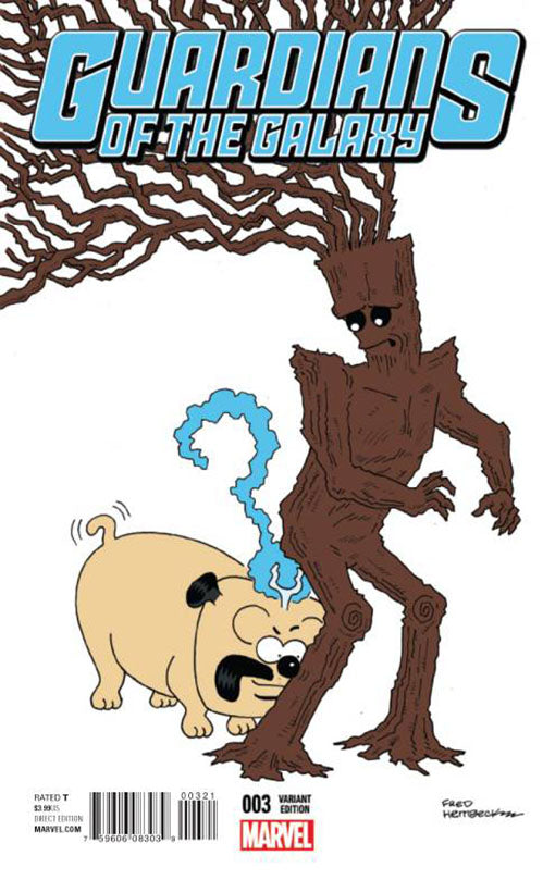 Guardians of The Galaxy #3 1:10 Fred Hembeck Variant