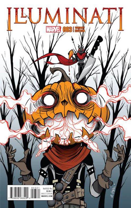 Illuminati #3 1:25 Gustavo Duarte Variant