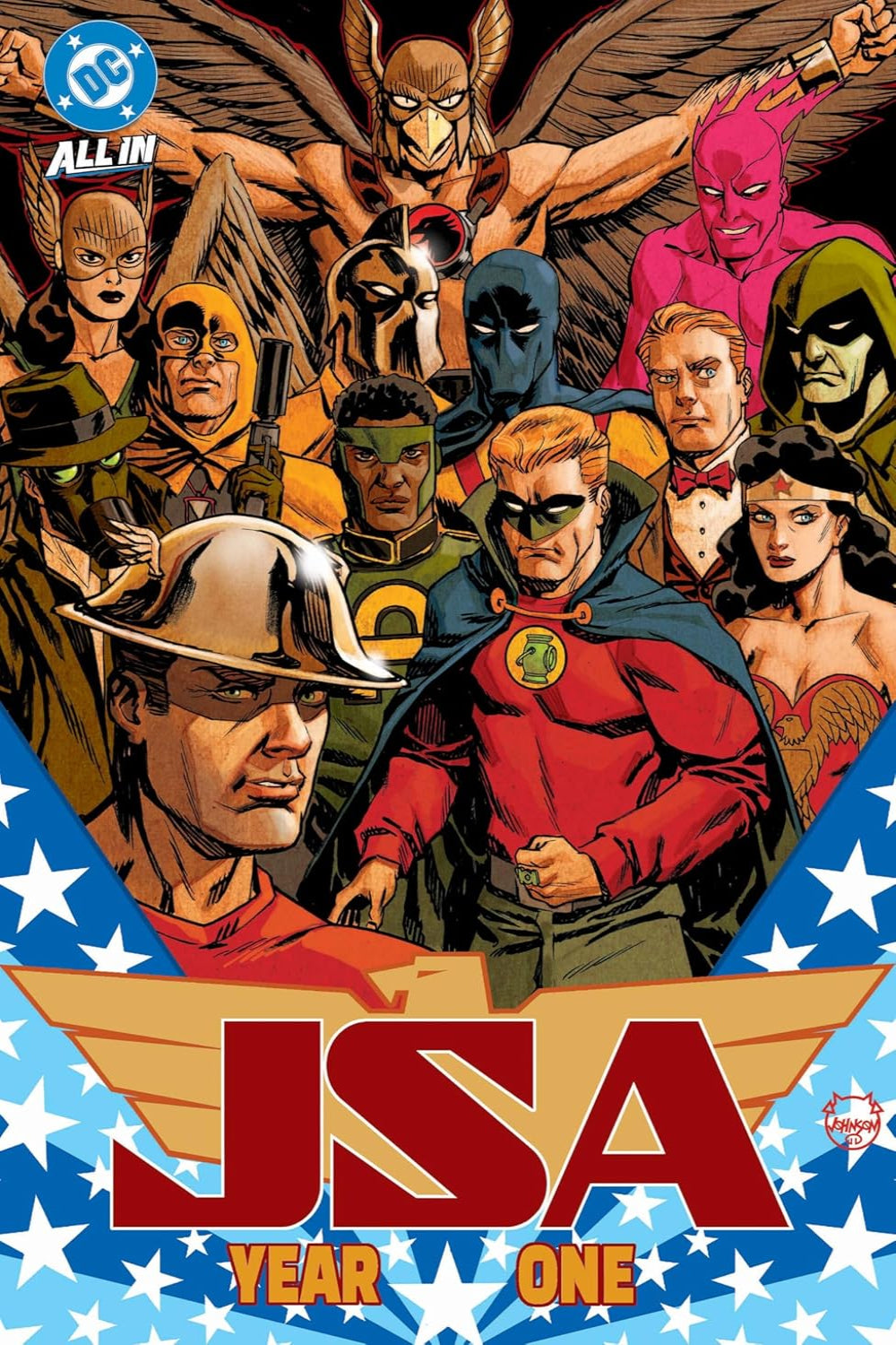 JSA vol 03 Year One hardcover