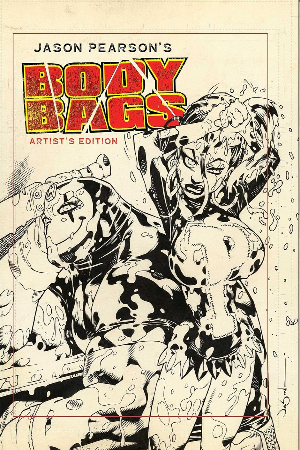 Jason Pearson's Body Bags Artist's Edition hardcover