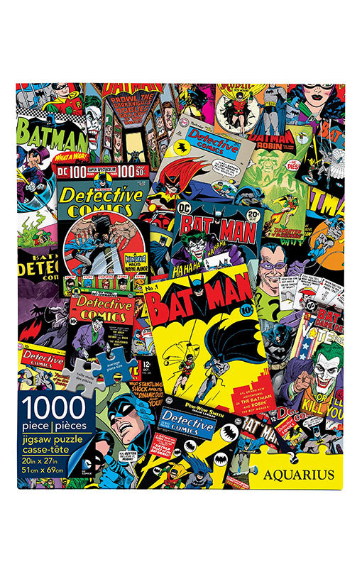 Jigsaw Puzzle - DC Comics Batman Collage (1000 pieces) – Cosmic Realms
