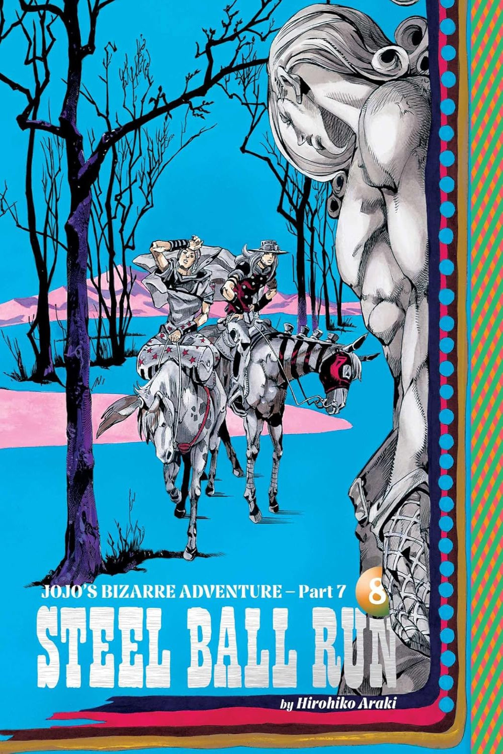 JoJo's Bizarre Adventure: Part 7--Steel Ball Run vol 08 hardcover