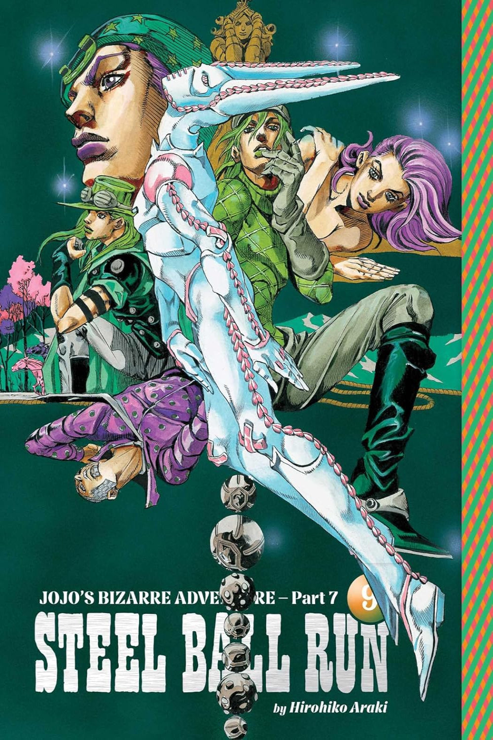 JoJo's Bizarre Adventure: Part 7--Steel Ball Run vol 09 hardcover