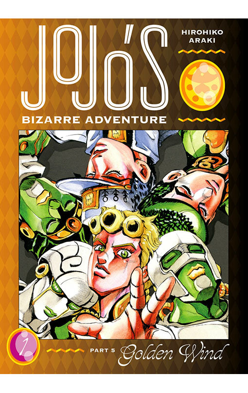 JoJo's Bizarre Adventure Golden Wind vol 01 hardcover