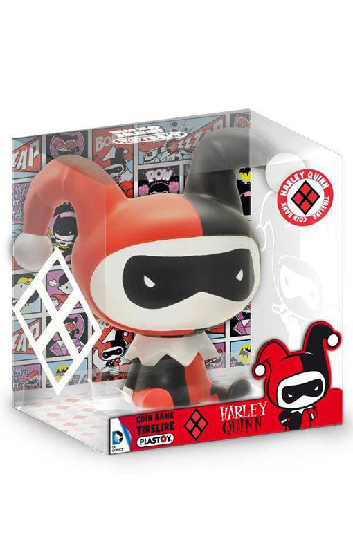 Justice League Chibi Bust Bank Harley Quinn 17 cm
