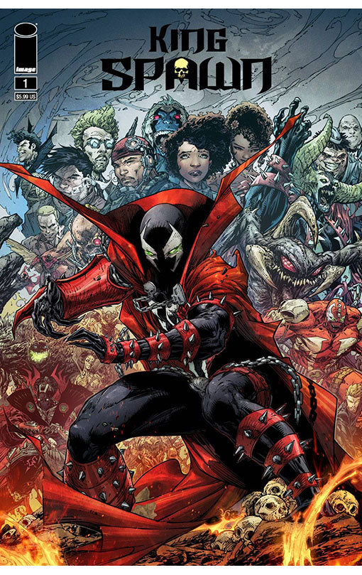 King Spawn #1 Brett Booth cover