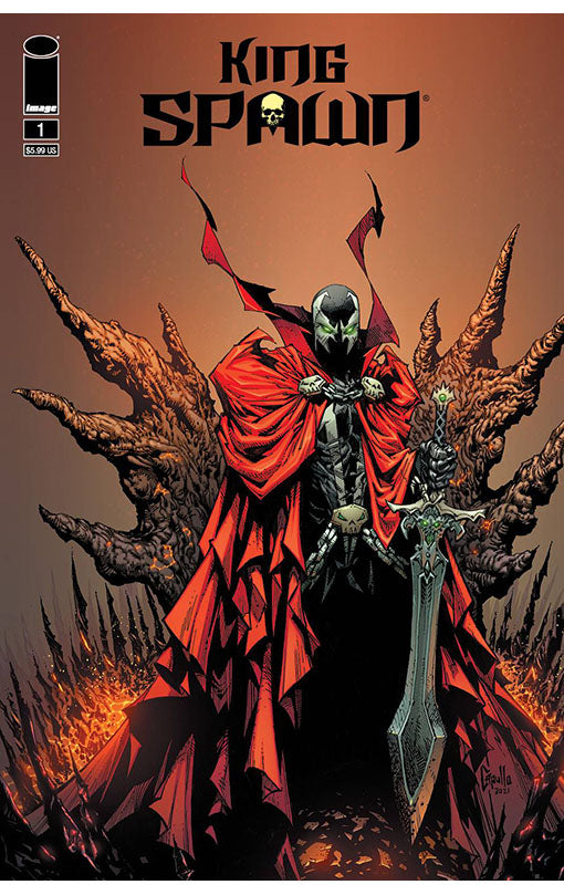 King Spawn #1 Greg Capullo cover