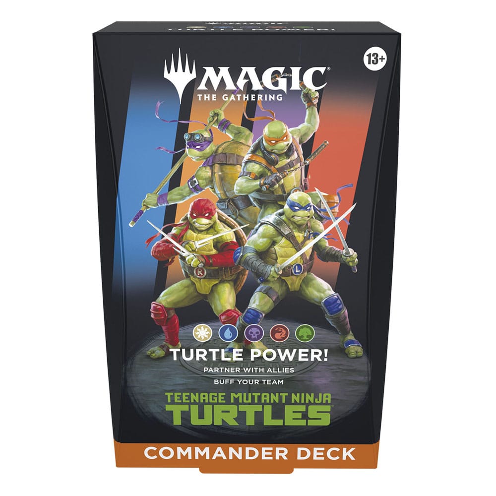 Magic the Gathering Teenage Mutant Ninja Turtles Commander Decks Case