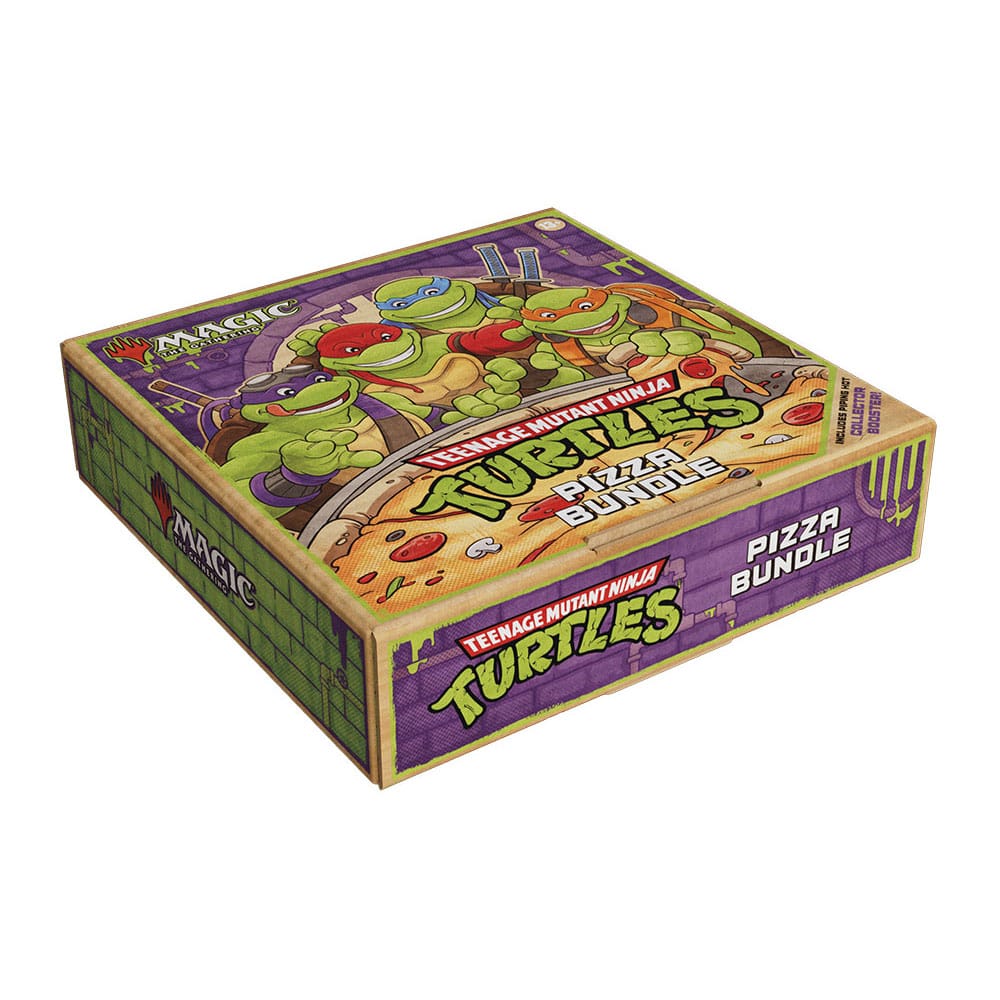 Magic the Gathering Teenage Mutant Ninja Turtles Pizza Bundle