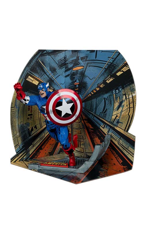 Marvel Collection PVC Statue 1/10 Captain America (Captain America #100) 12 cm