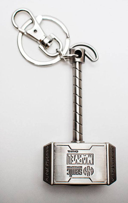Marvel Comics Thor Hammer Metal Keychain
