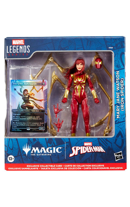 Marvel Legends Magic: The Gathering Action Figure Mary Jane Watson (Iron Spider) (plus Exclusive Foil Card) 15 cm