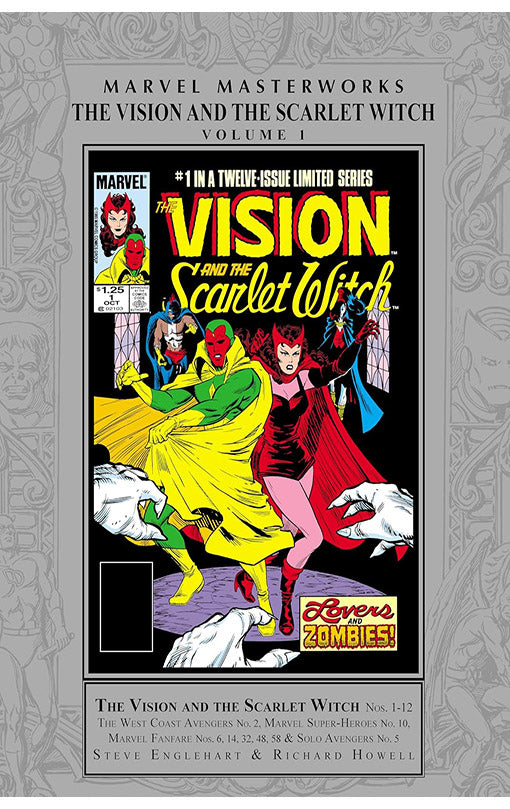 Marvel Masterworks Vision and the Scarlet Witch vol 01 hardcover