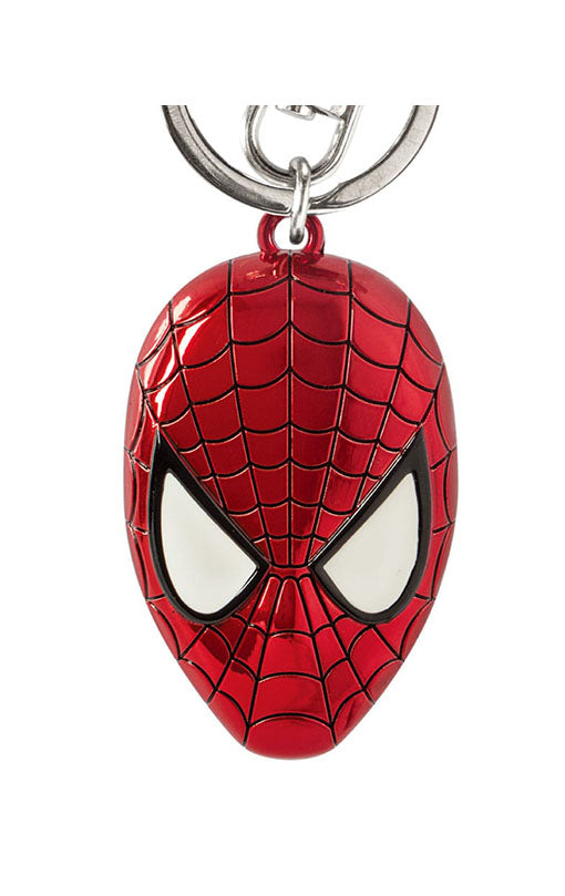Marvel Metal Keychain Spider-Man Head