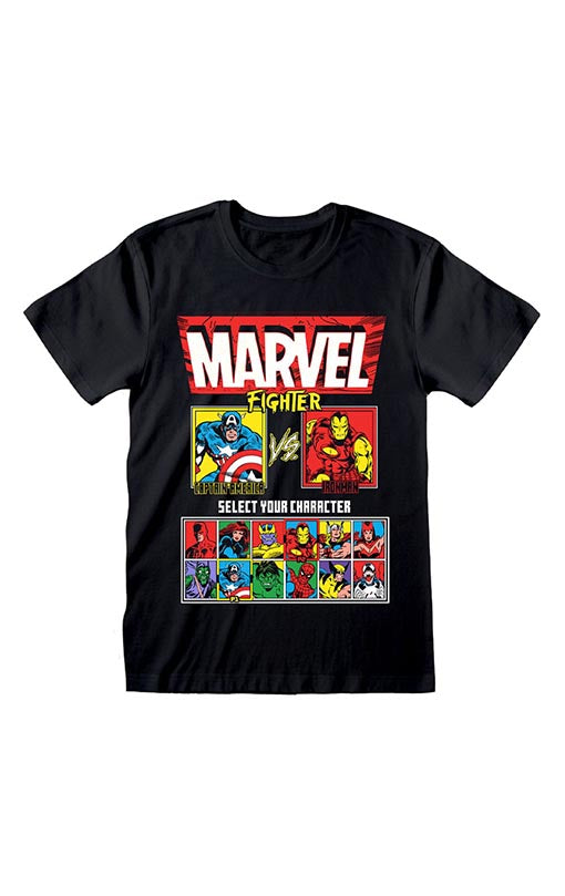 Marvel T-Shirt Vs. Screen