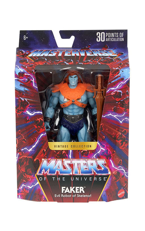 Masters of the Universe Masterverse Vintage Collection Action Figure Faker 18 cm