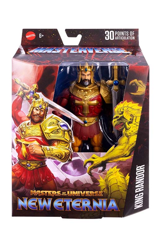 Masters of the Universe New Eternia Masterverse Action Figure King Randor 18 cm