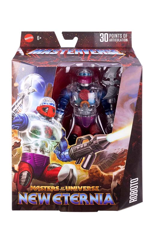 Masters of the Universe New Eternia Masterverse Action Figure Roboto 18 cm