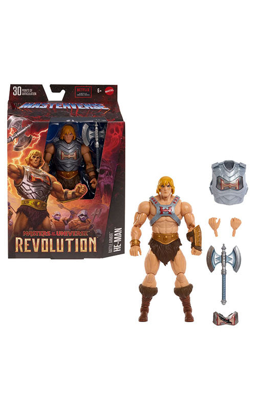 Masters of the Universe: Revolution Masterverse Action Figure Battle Armor He-Man 18 cm