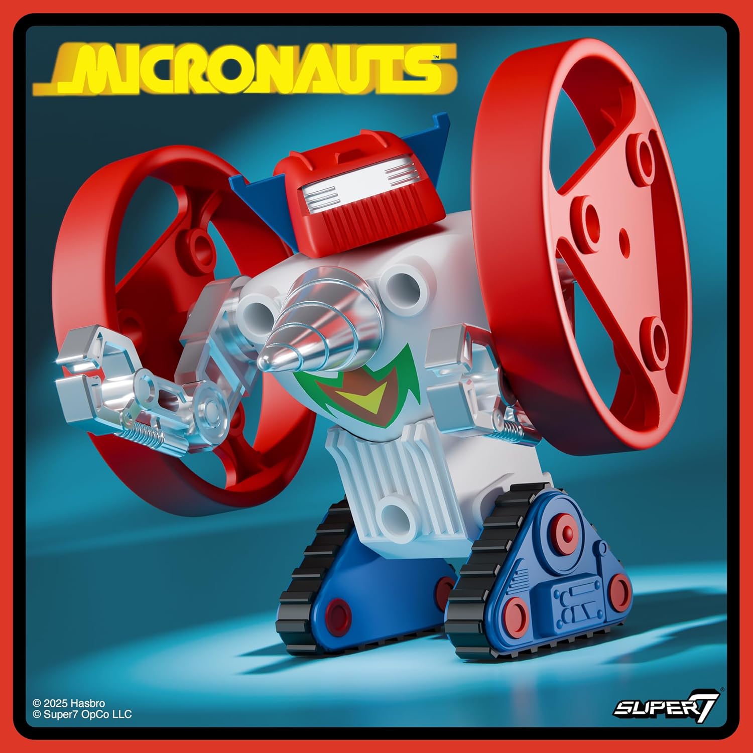 Micronauts ReAction+ Action Figure Microtron 9 cm
