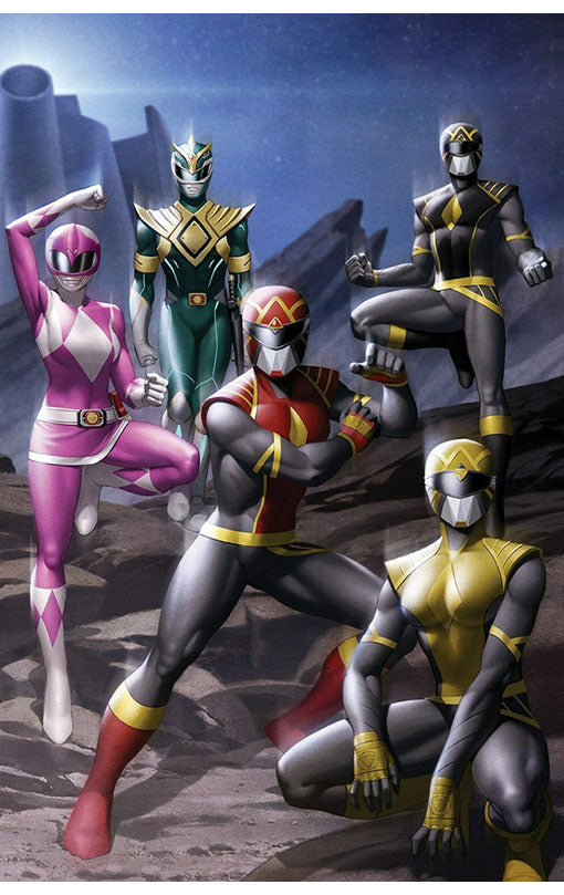 Mighty Morphin #1 & Power Rangers #1 One-Per-Store Wraparound Variants Set