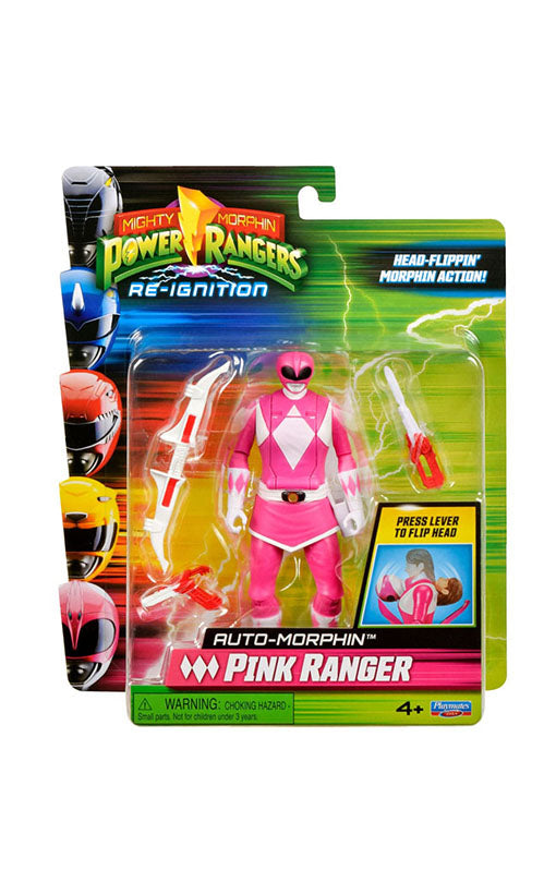 Mighty Morphin Power Rangers Action Figure Auto-Morphin Pink Ranger 12 cm
