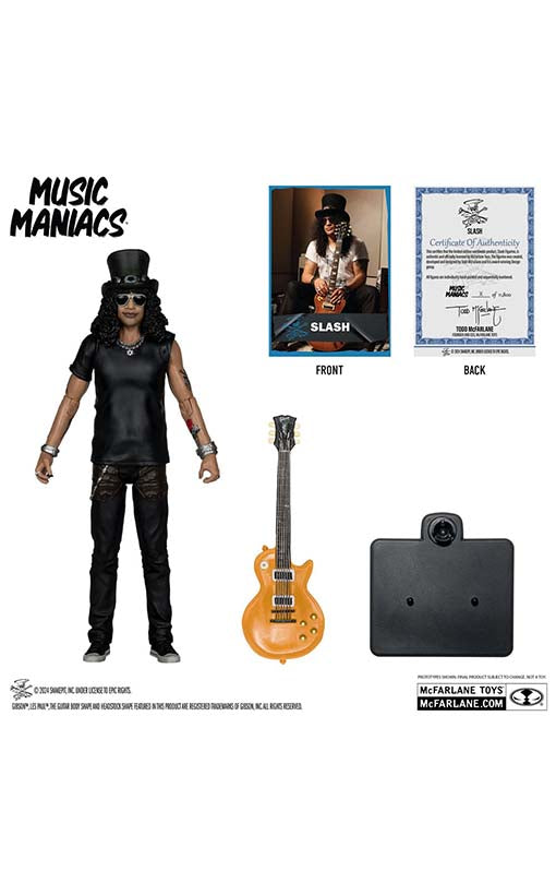 Music Maniacs Rock Action Figure Slash 15 cm