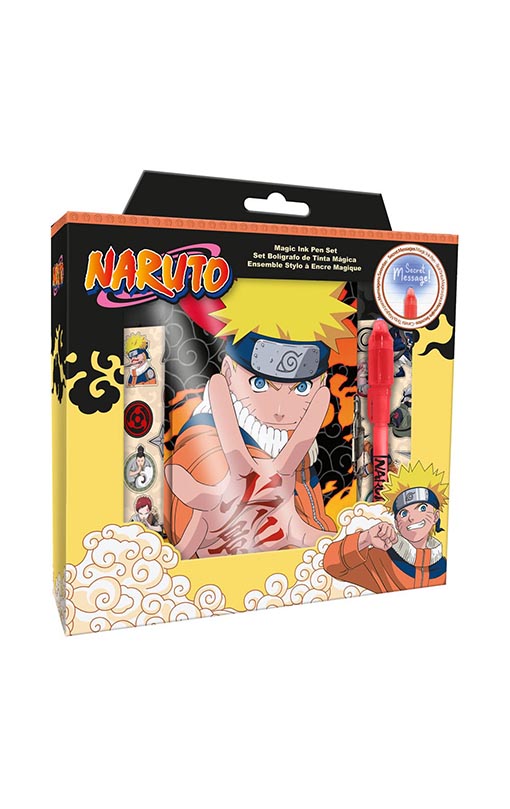 Naruto Secret Diary Set with Lock