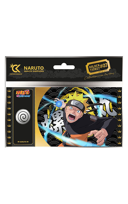 Naruto Shippuden Golden Ticket Black Edition #07 Naruto