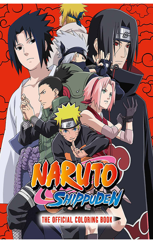Naruto Shippuden The Official Coloring Book tp