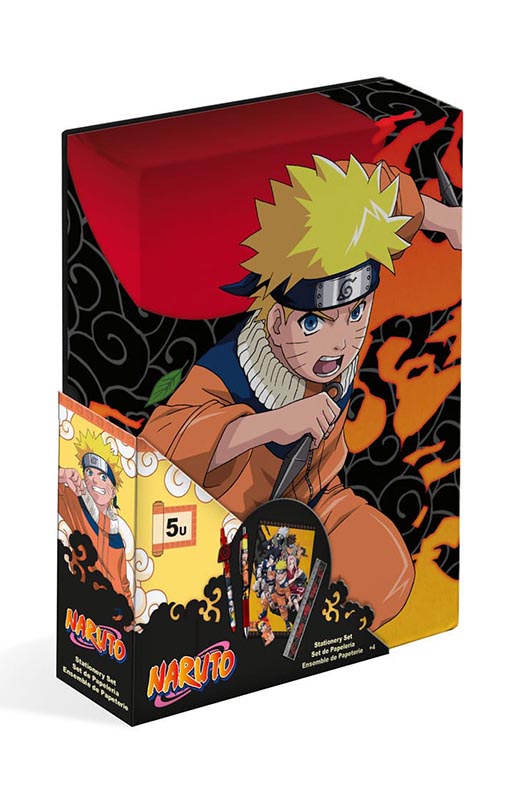 Naruto Stationery Set Deluxe