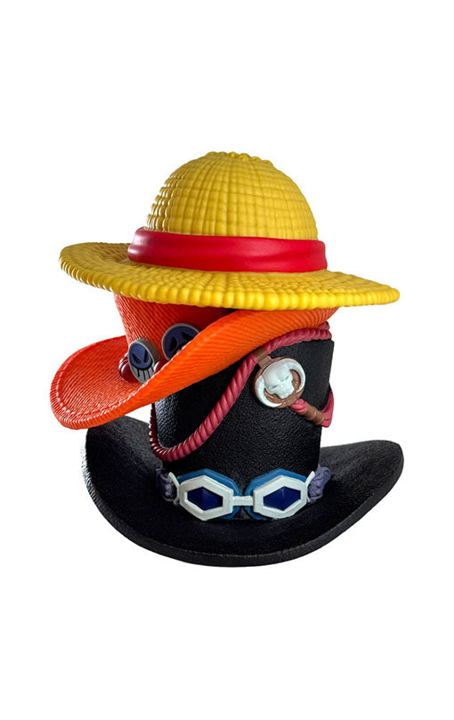 One Piece Coin Bank Stack of Hats 15 cm