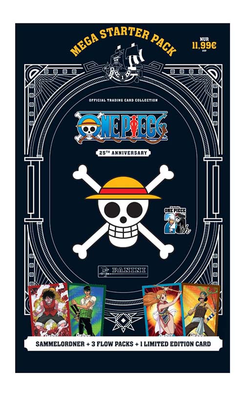 One Piece Trading Cards Starter Pack 25th Anniversary *German Version*