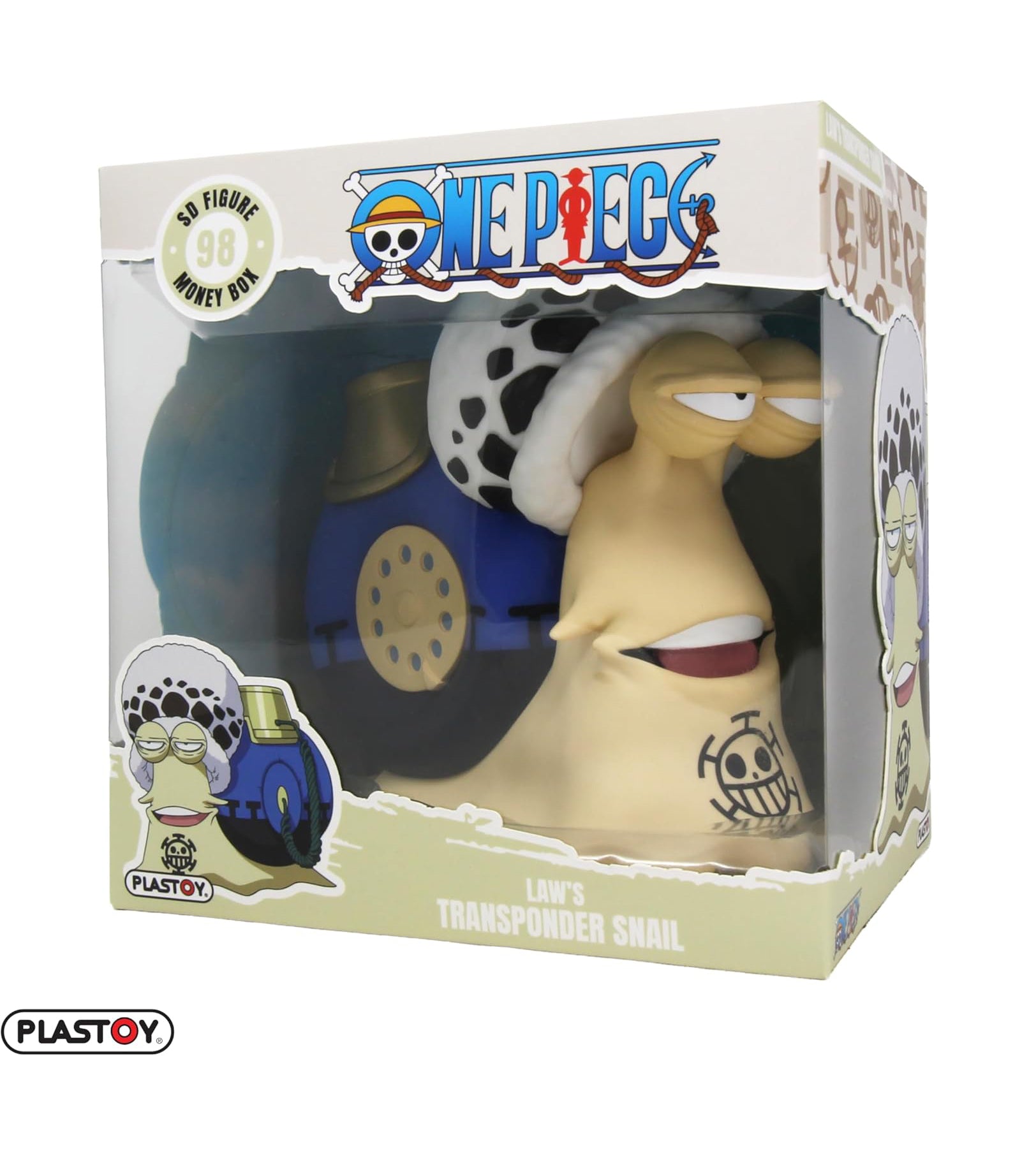 One Piece Coin Bank Law's Transponder Snail
