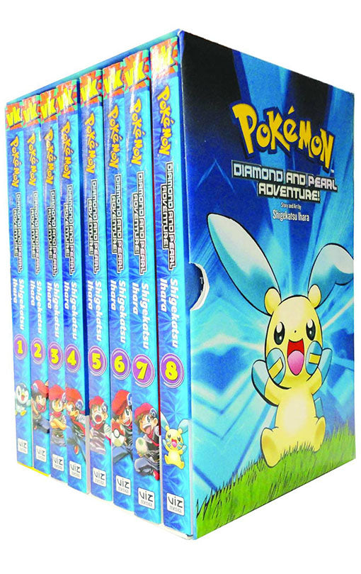Pokemon Adventures Diamond & Pearl Box Set (volumes 01-08)