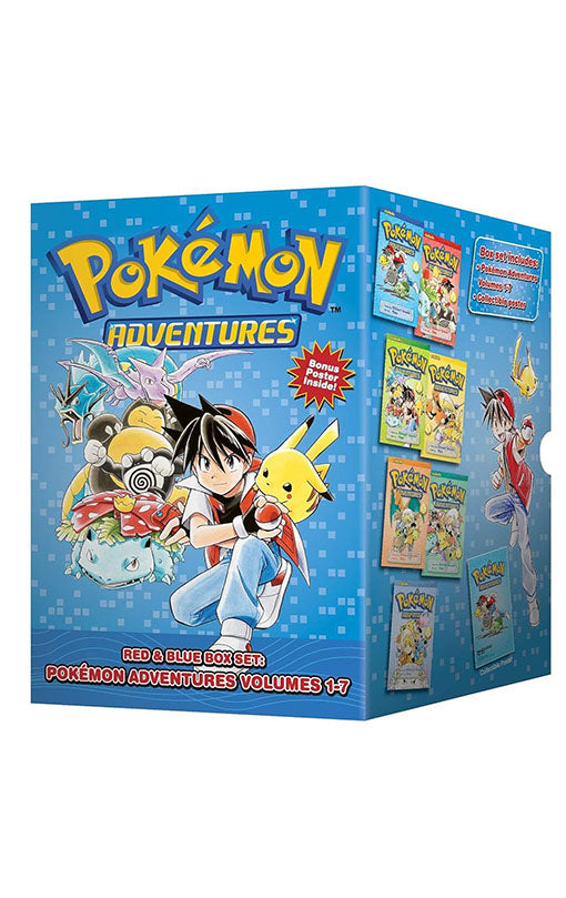 Pokemon Adventures Red & Blue Box Set (volumes 01-07)