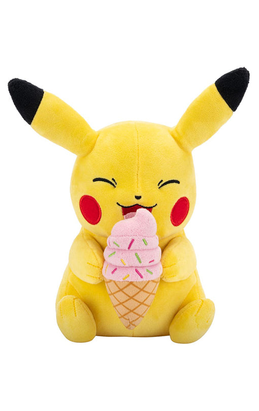 Pokémon Plush Figure Pikachu with Ice Cream 20 cm