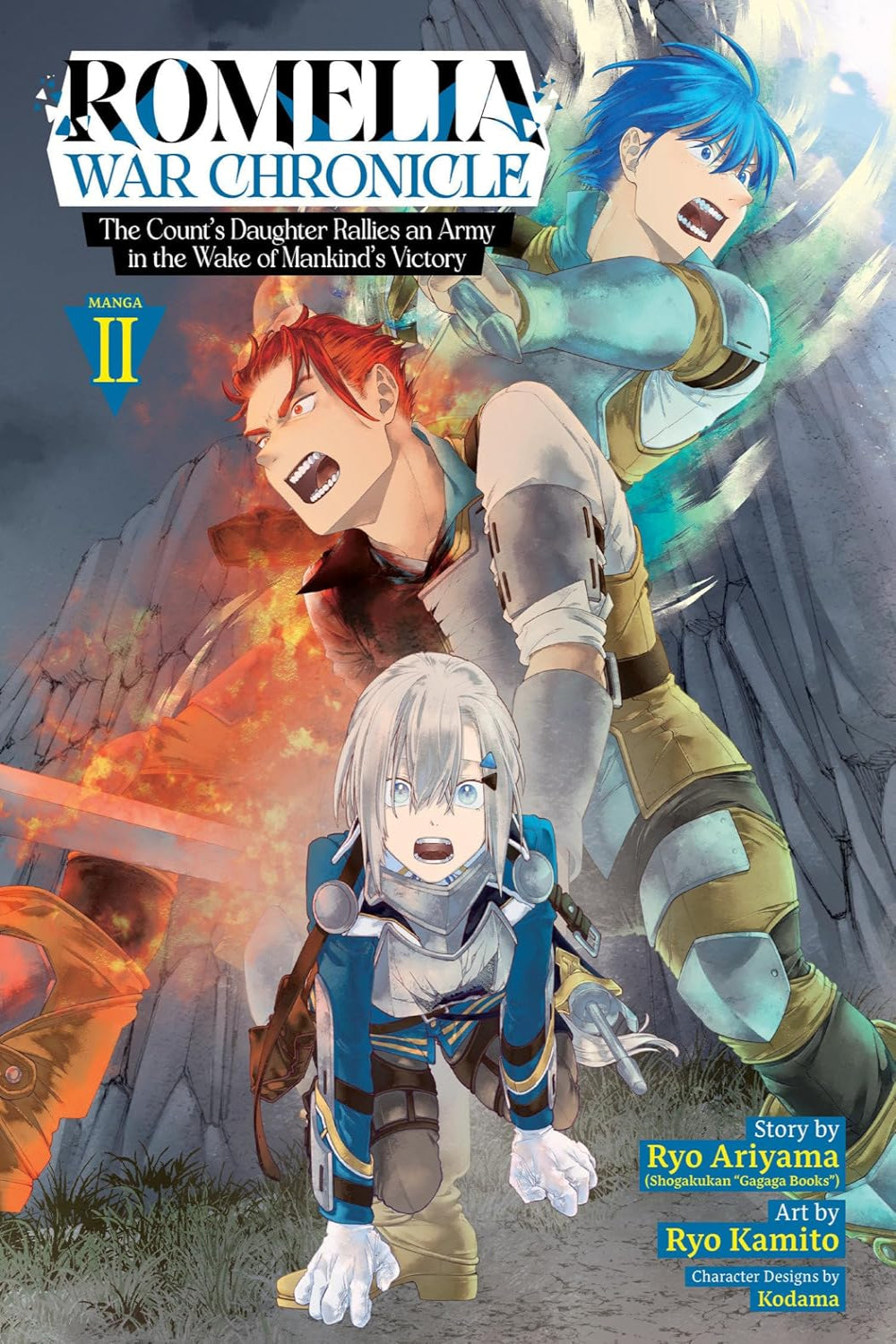 Romelia War Chronicle: The Count's Daughter Rallies an Army in the Wake of Mankind's Victory vol 02 (manga)