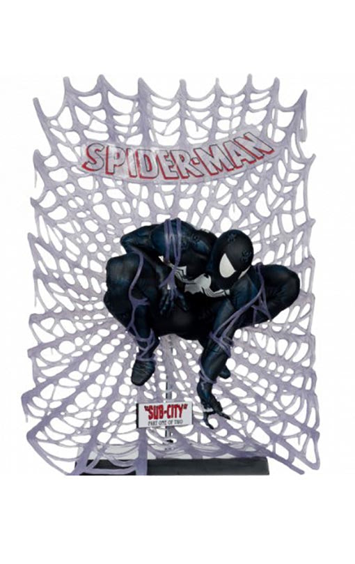 Marvel Collection PVC Statue 1/6 Spider-Man (Spider-Man #1)(Black Suit)(Chase) 15 cm