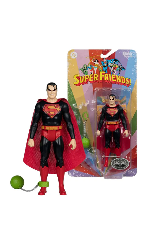 DC Retro Super Friends - Superman (Evil) Action Figure 15 cm