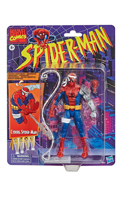 Spider-Man Marvel Retro Collection Action Figure Cyborg Spider-Man 15 cm