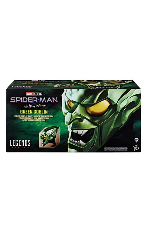 Spider-Man: No Way Home Marvel Legends Roleplay Replica Green Goblin Premium Helmet