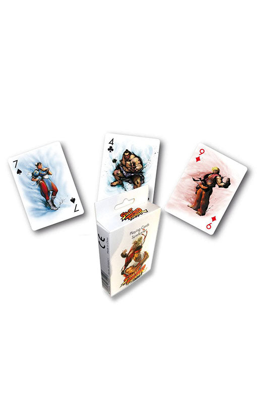 Street Fighter Playing Cards Characters