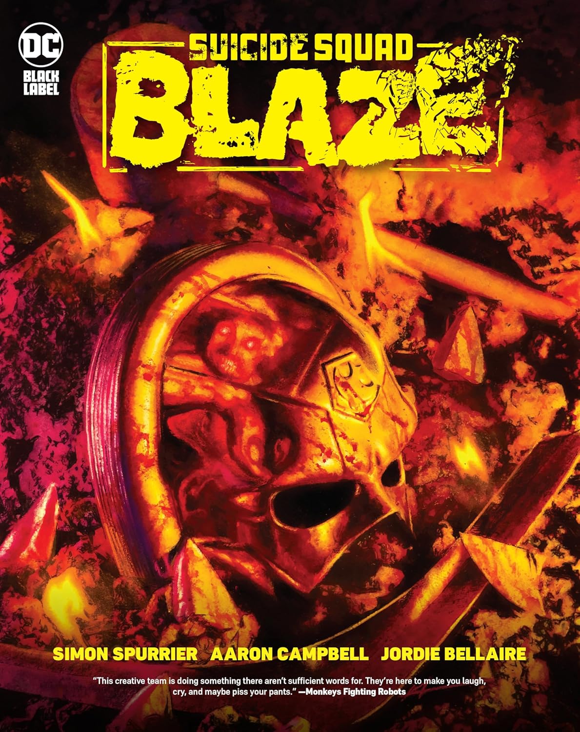 Suicide Squad Blaze hardcover