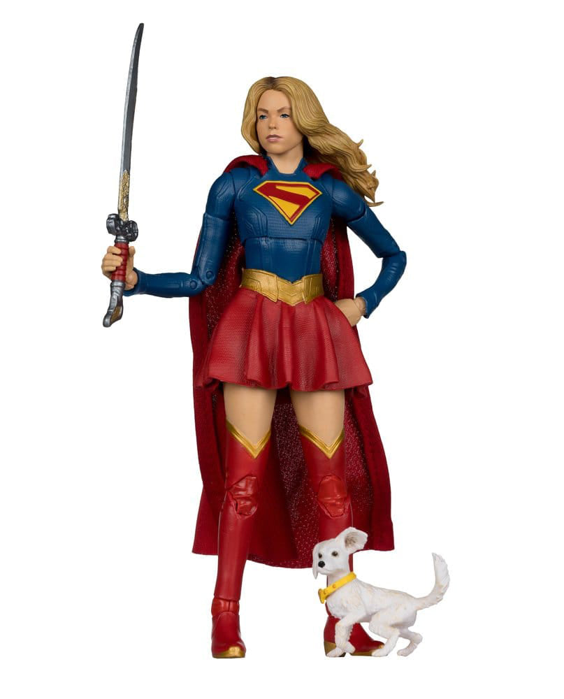 Supergirl (2026) DC Theatrical Deluxe Edition Action Figure Supergirl & Baby Krypto 17 cm